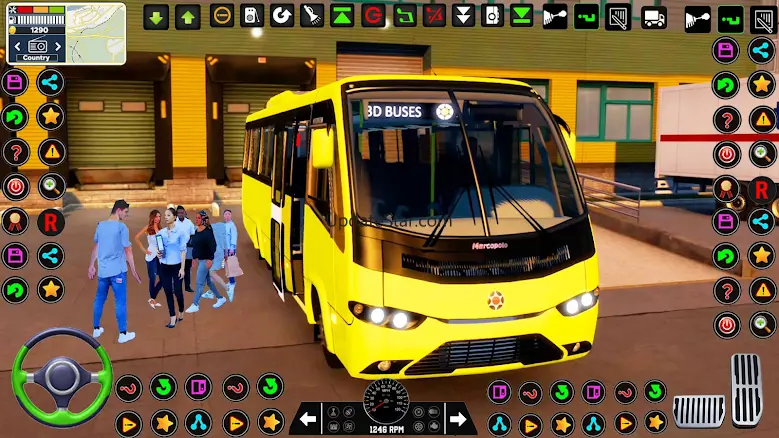 Mini Coach Bus Game: Euro Bus 1.4