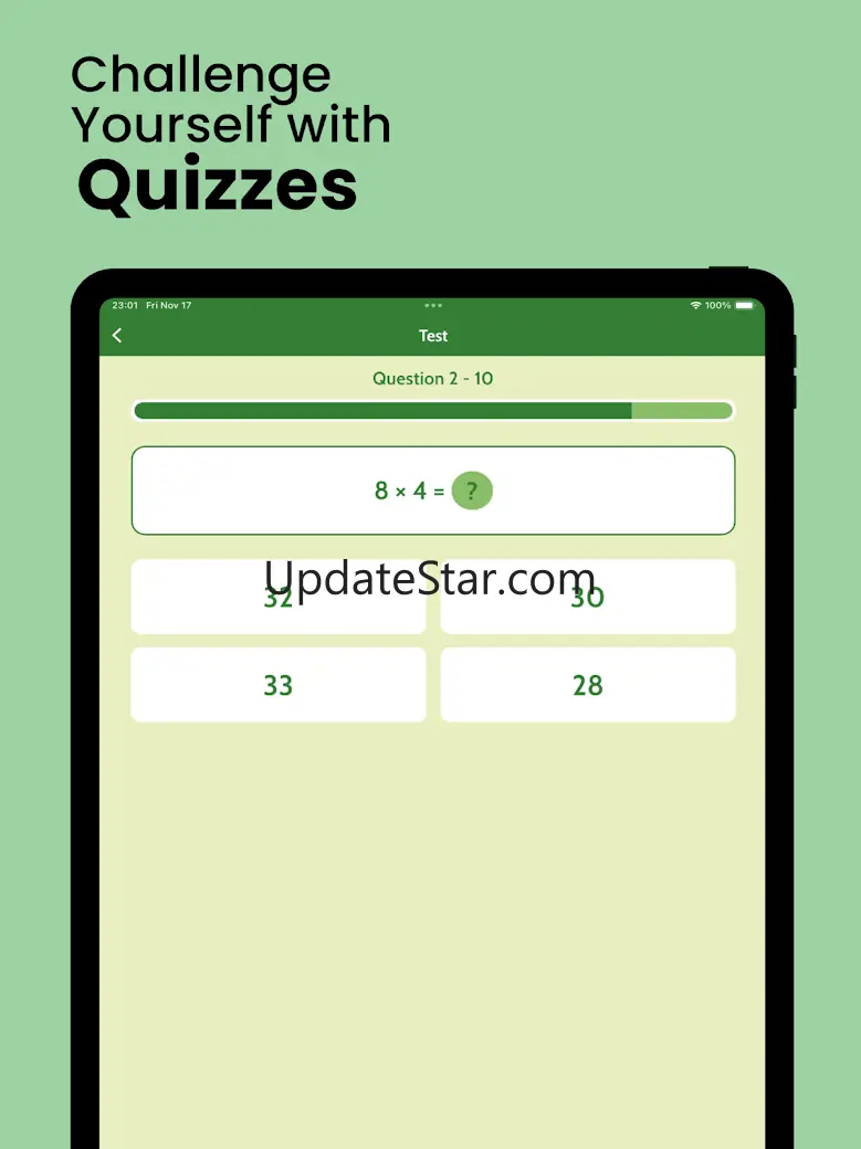 Maths Tables 1 - 100 with Test 9.3.4
