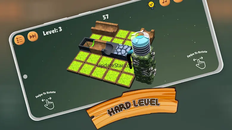 Water flow puzzle: Pipe Games 2.1