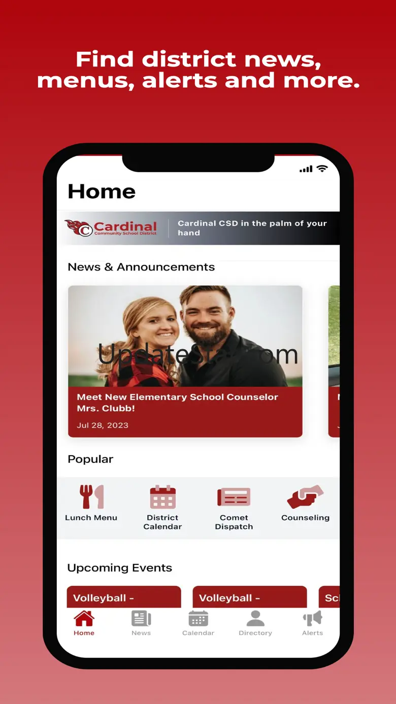 Cardinal Comets 1.0.0