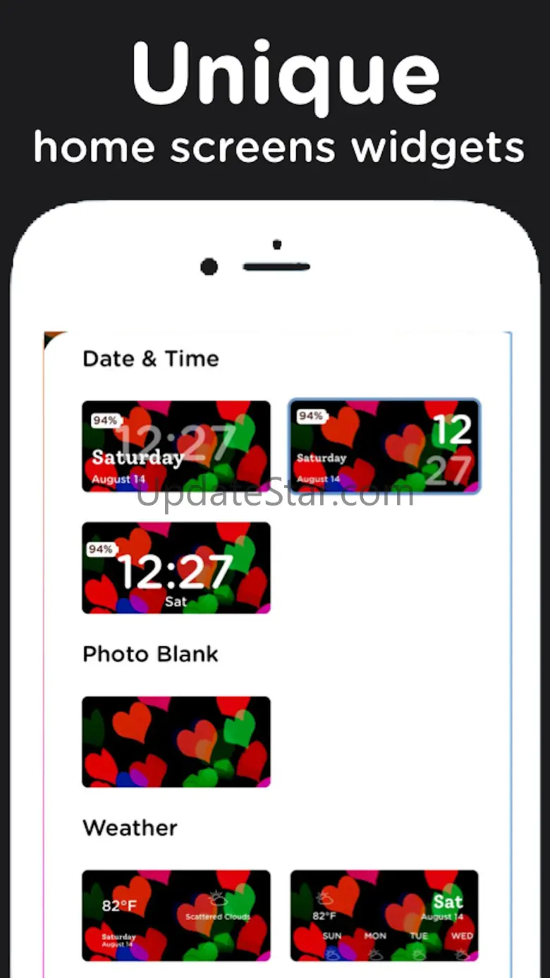 Rainbow Widgets 1.1