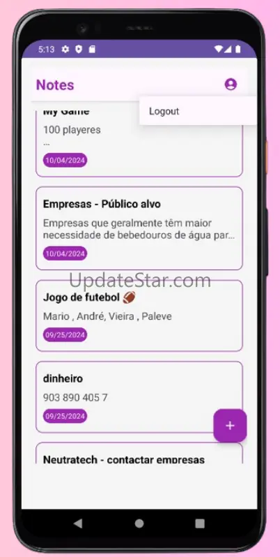 Coconote - Bloco de Notas 3.0