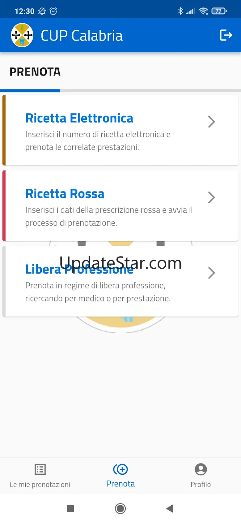 CUP Calabria 1.0.18