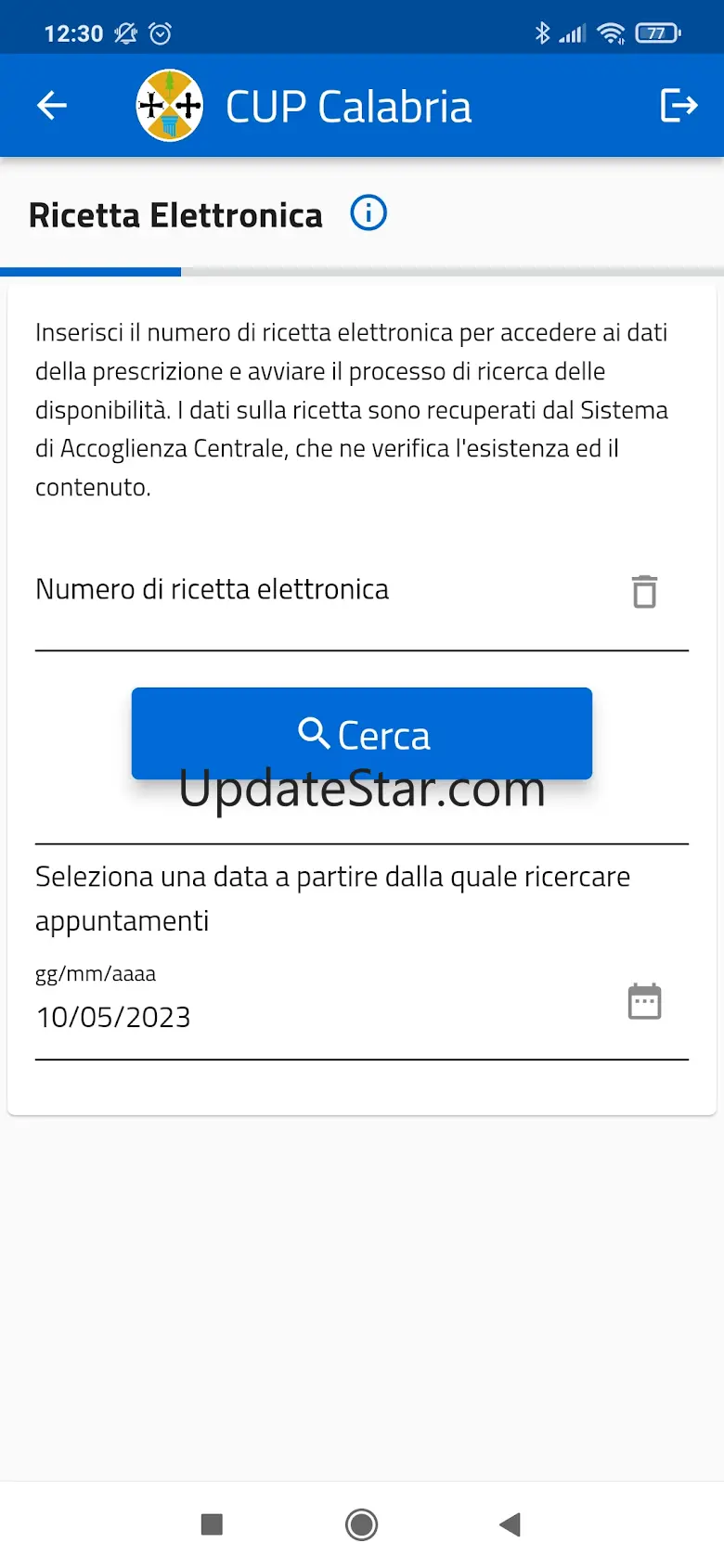 CUP Calabria 1.0.18