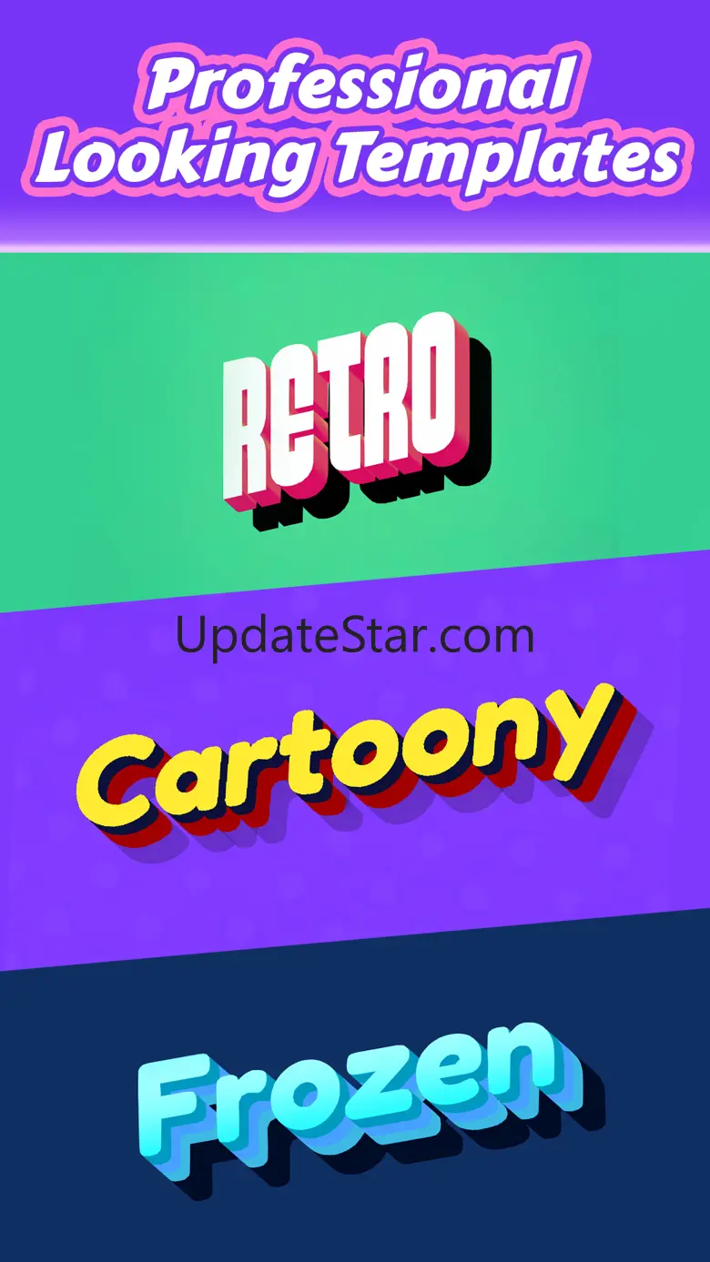 3D Font Art Animation Maker 1.1