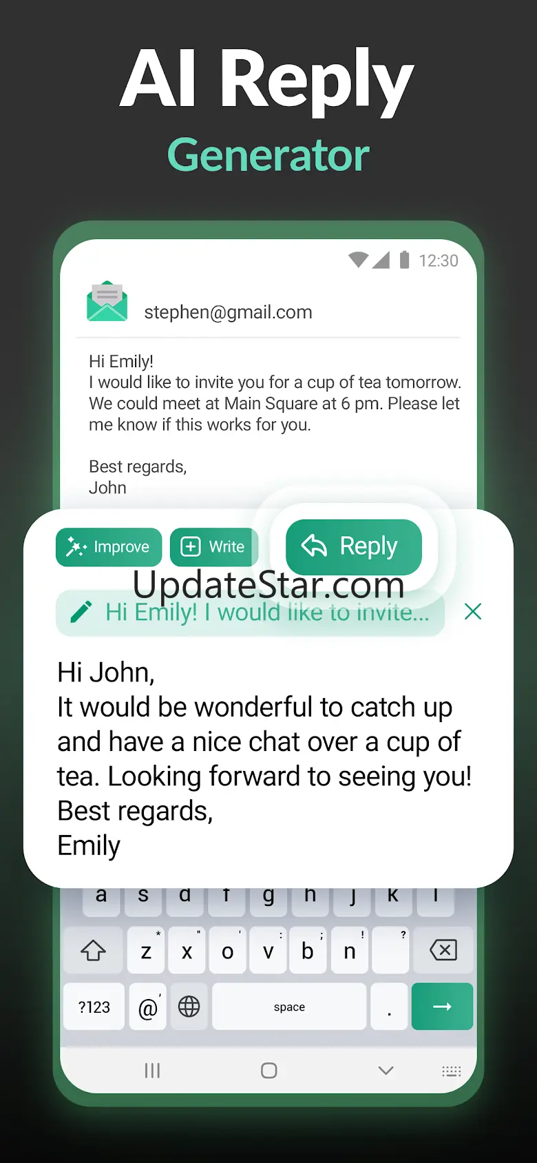 Keyboard AI Assistant: Writely 1.8.2