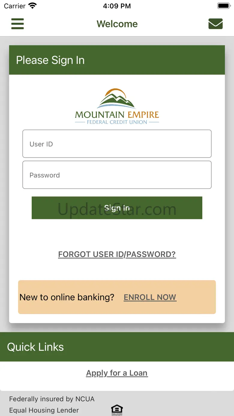 Mountain Empire FCU 4.12.7