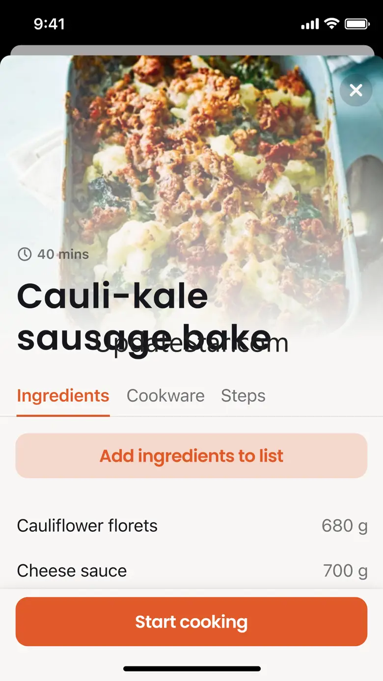 CooklangApp 0.1.0