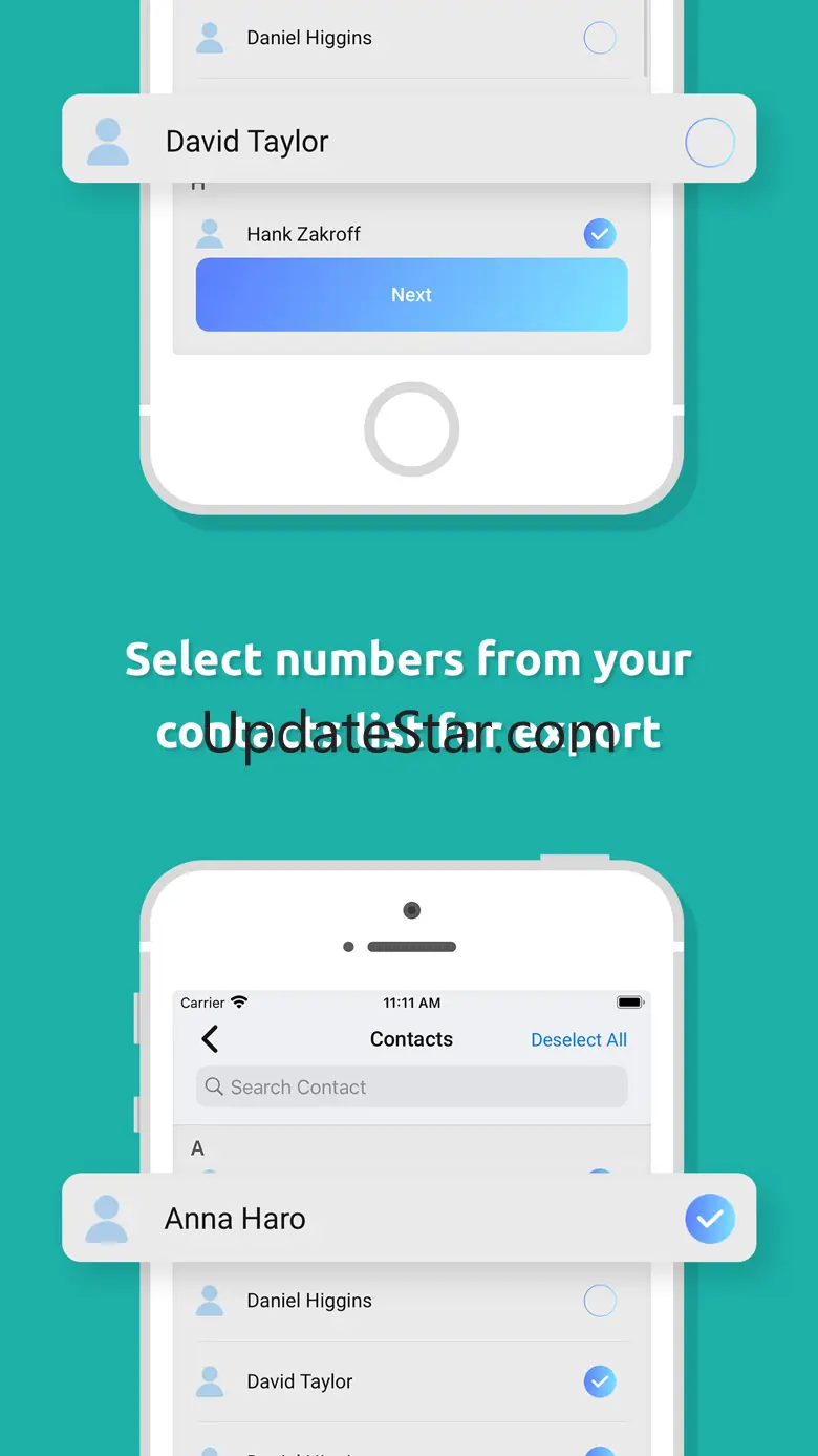 Contact to Excel, Vcf, Pdf 1.9