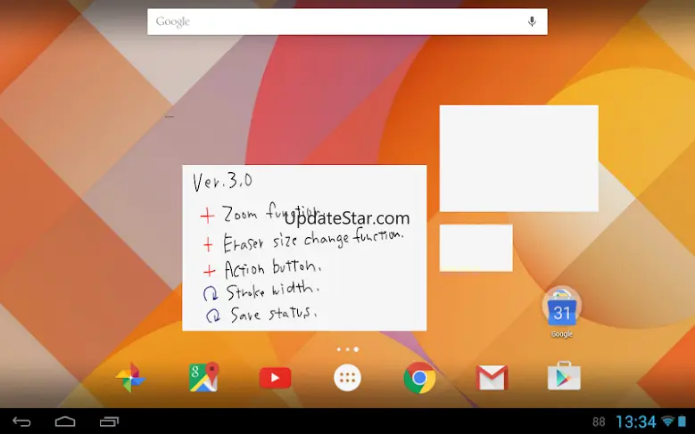 Memo Widget Simple 3.0