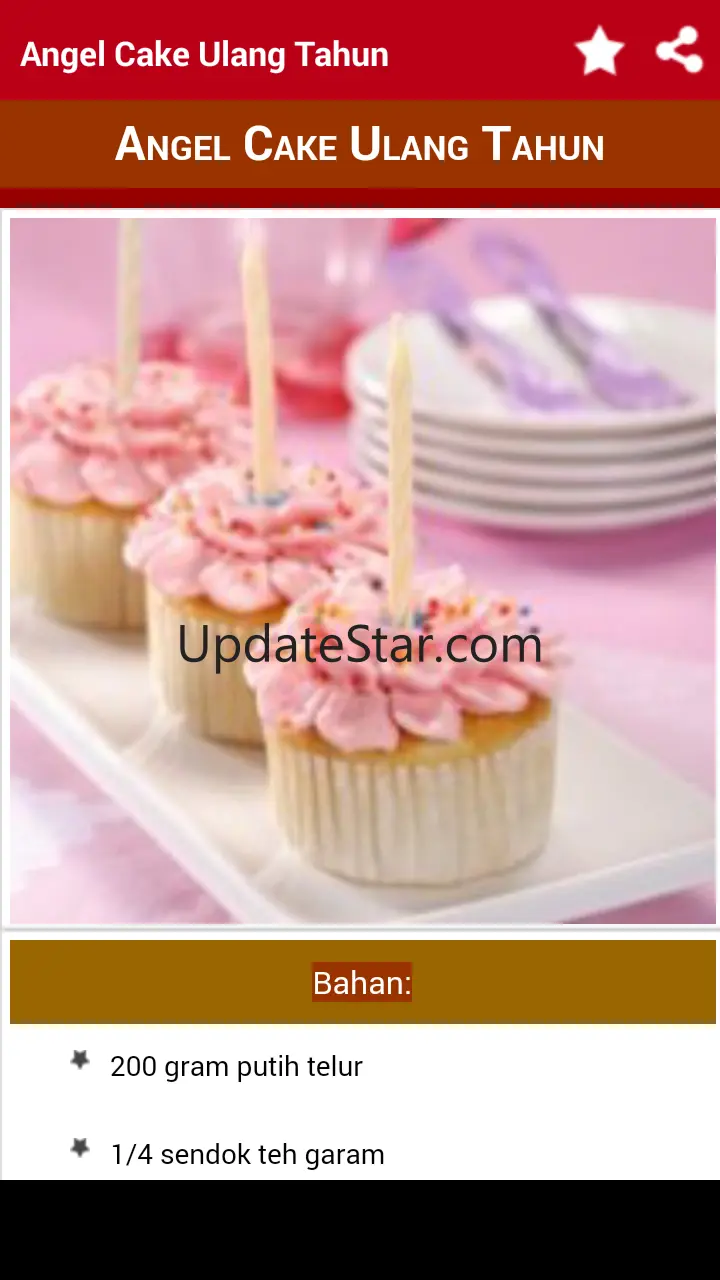 Resep Kue Ultah