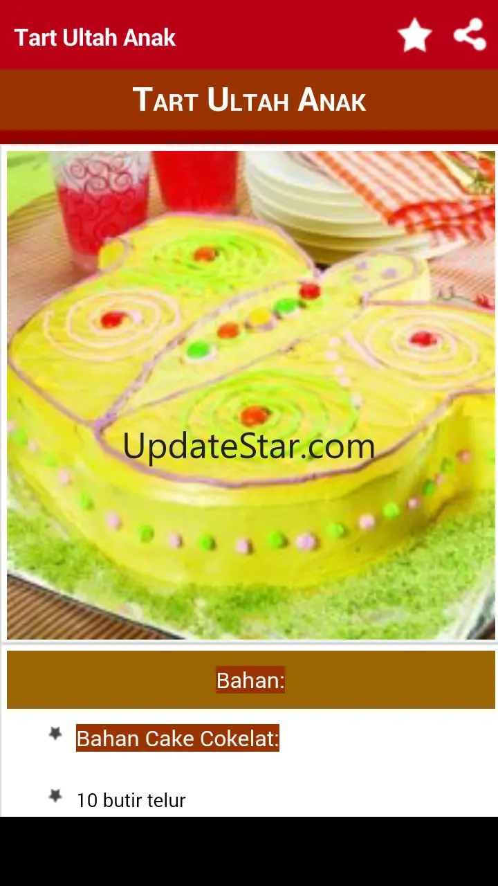 Resep Kue Ultah
