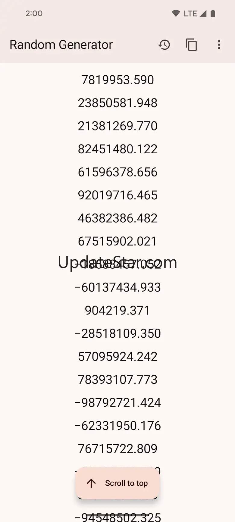 Random Number Generator 3.0.18