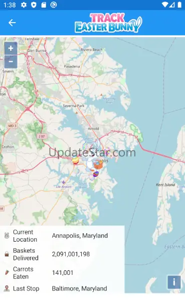 The Easter Bunny Tracker 2.5