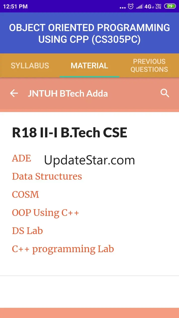 JNTUH BTech Syllabus& Material 1.7