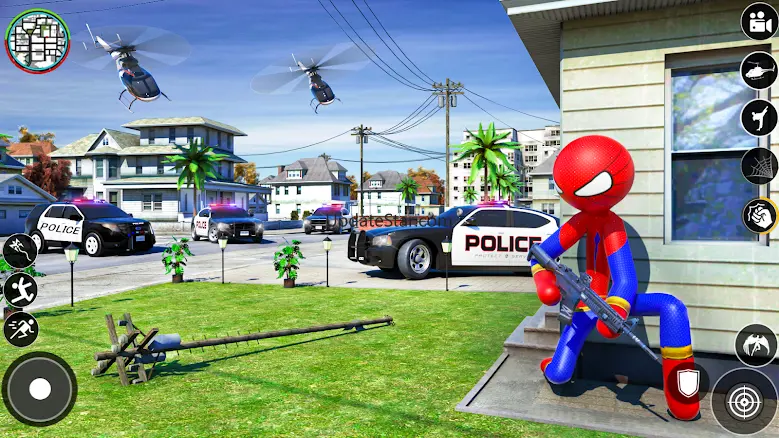 Spider Fighter: Hero Man Games