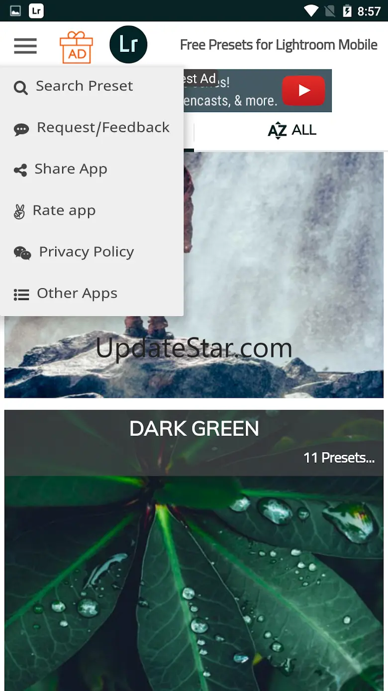 Presets for Lightroom Mobile 8