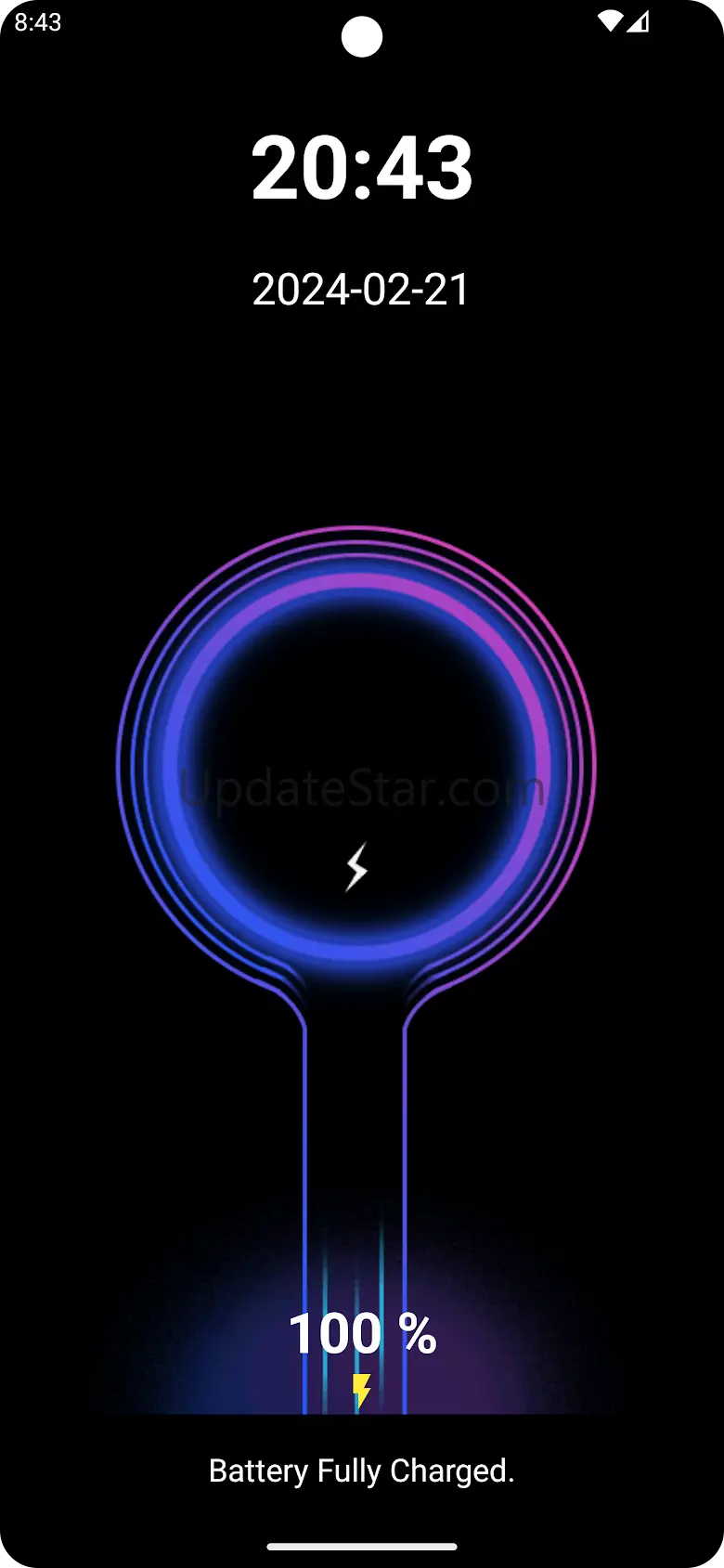 Ultra Fast Charging Animation