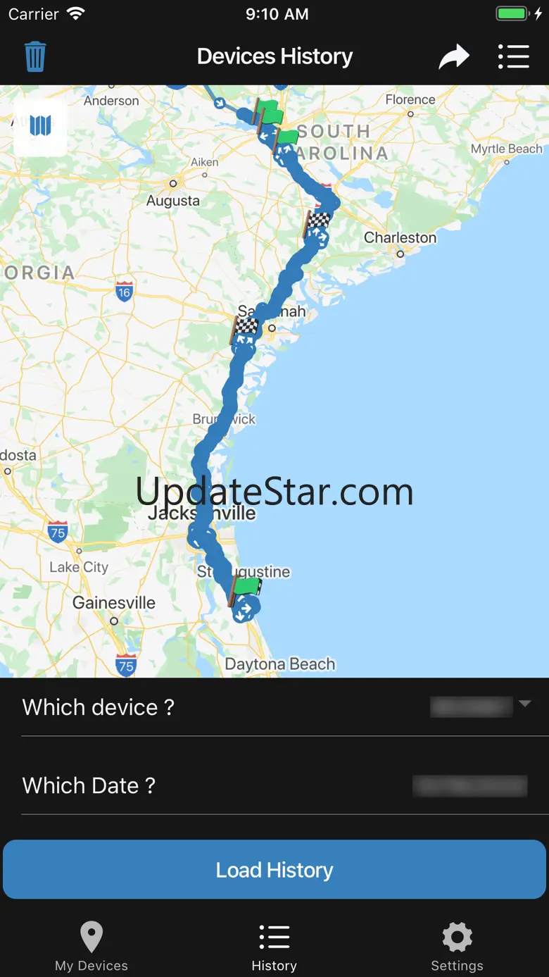 TactiTrack GPS 1.9.0