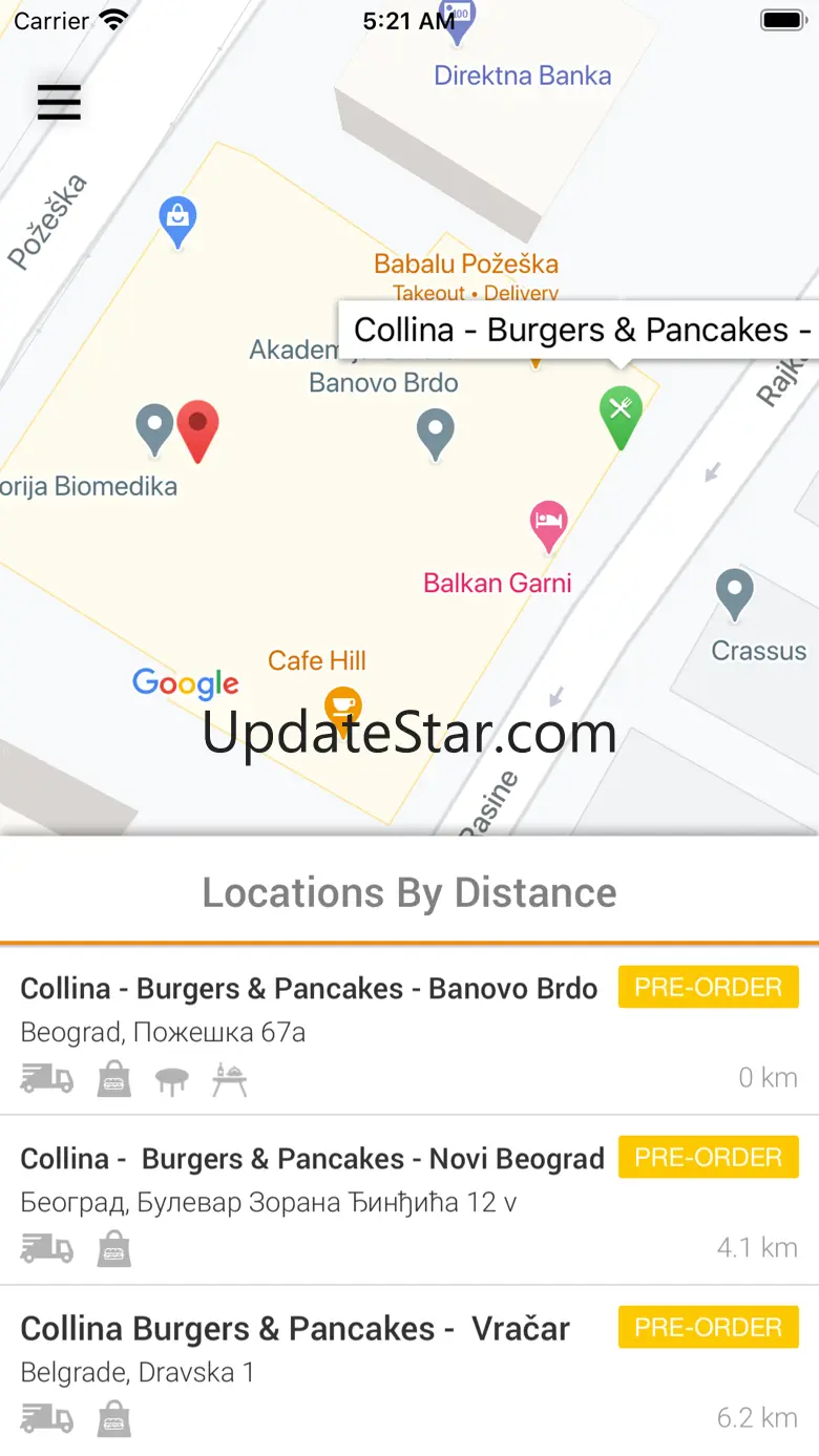 Collina Burgers & Pancakes 3.5.0