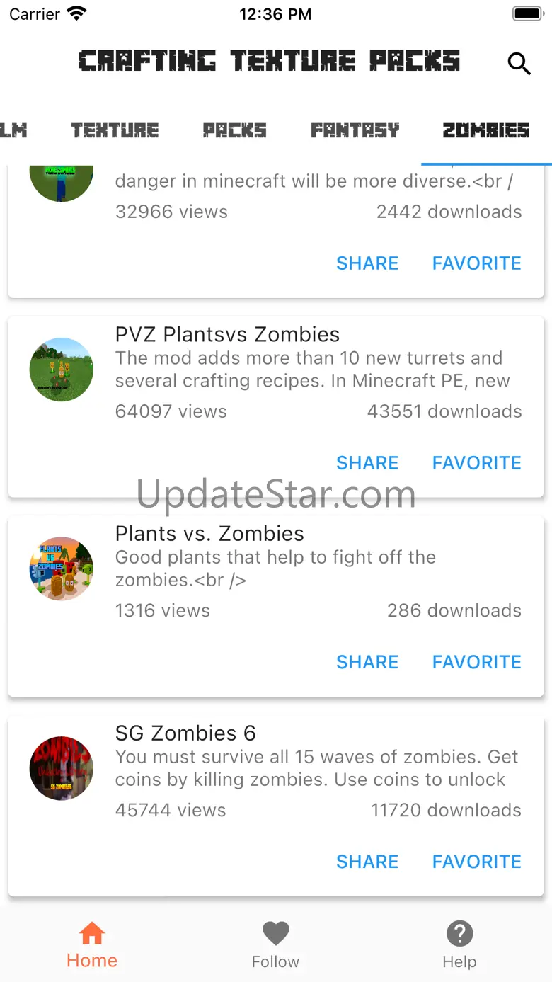 Crafting Texture Packs MCPE 1.0.4