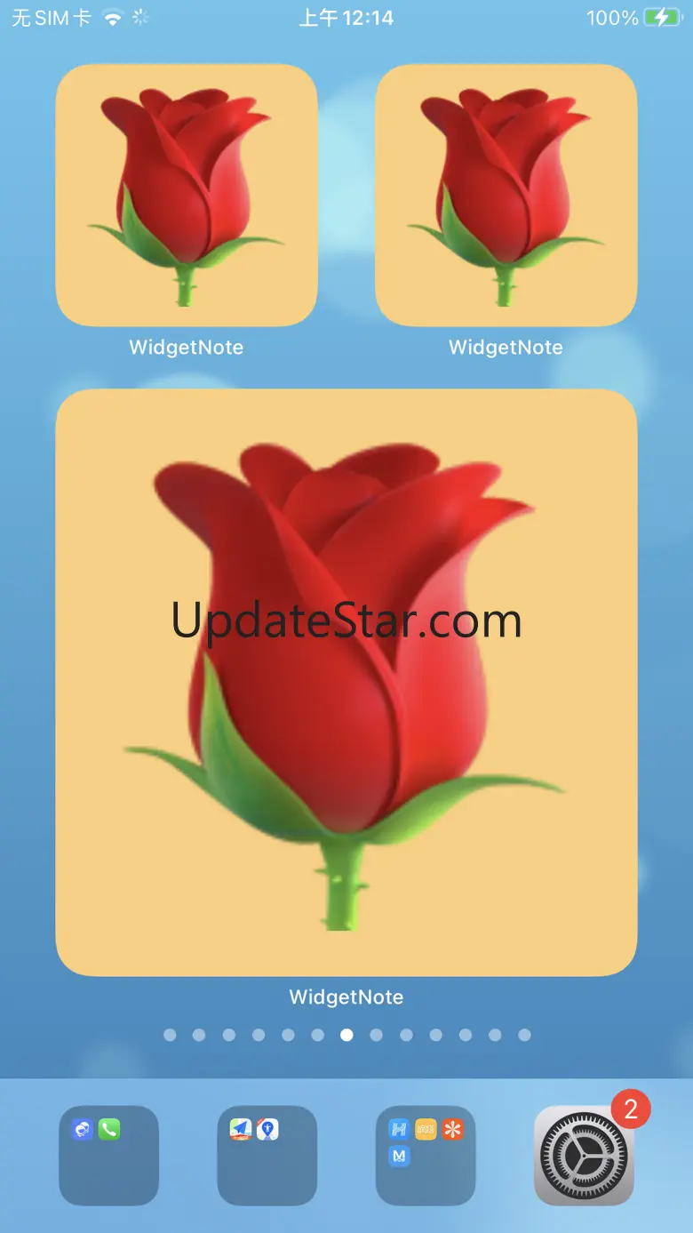 Big Font Note 4 Widget & Watch 1.7