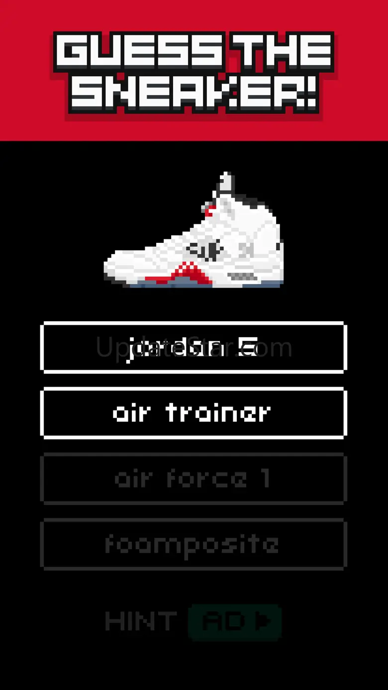 Sneaker Pixel Quiz 1.1.2