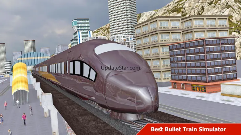 Modern Bullet Train Driving 1.0