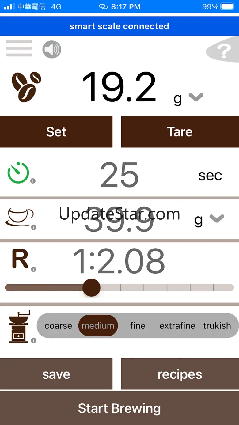 Espresso Scale with Timer 1.21