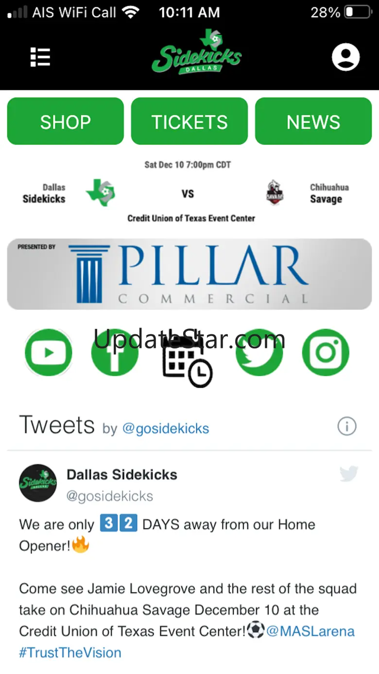Dallas Sidekicks 1.147.0