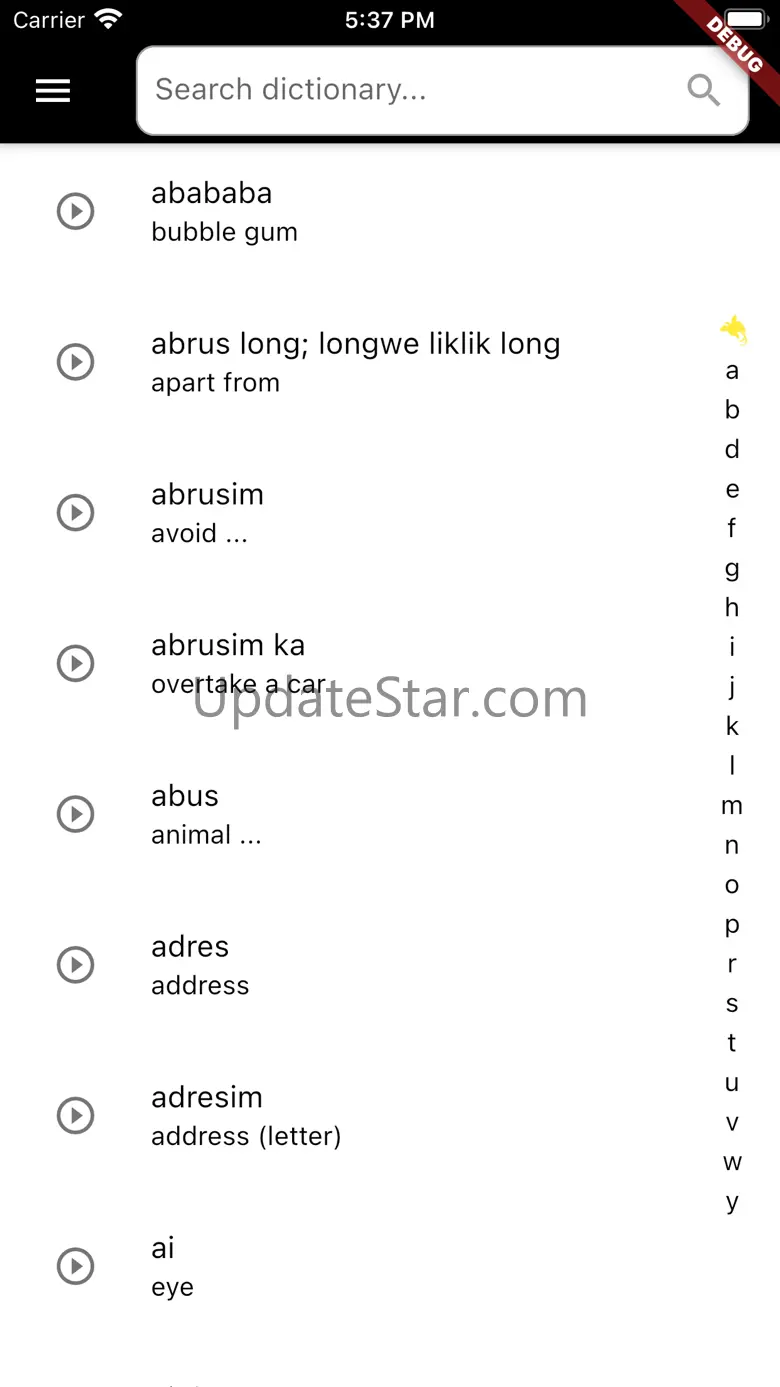 Tok Pisin English Dictionary 1.2.1