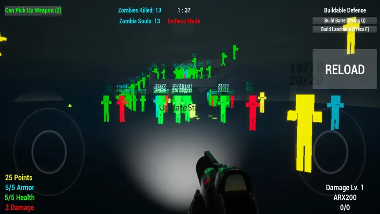 Bare Bones Zombie Survival 2.0