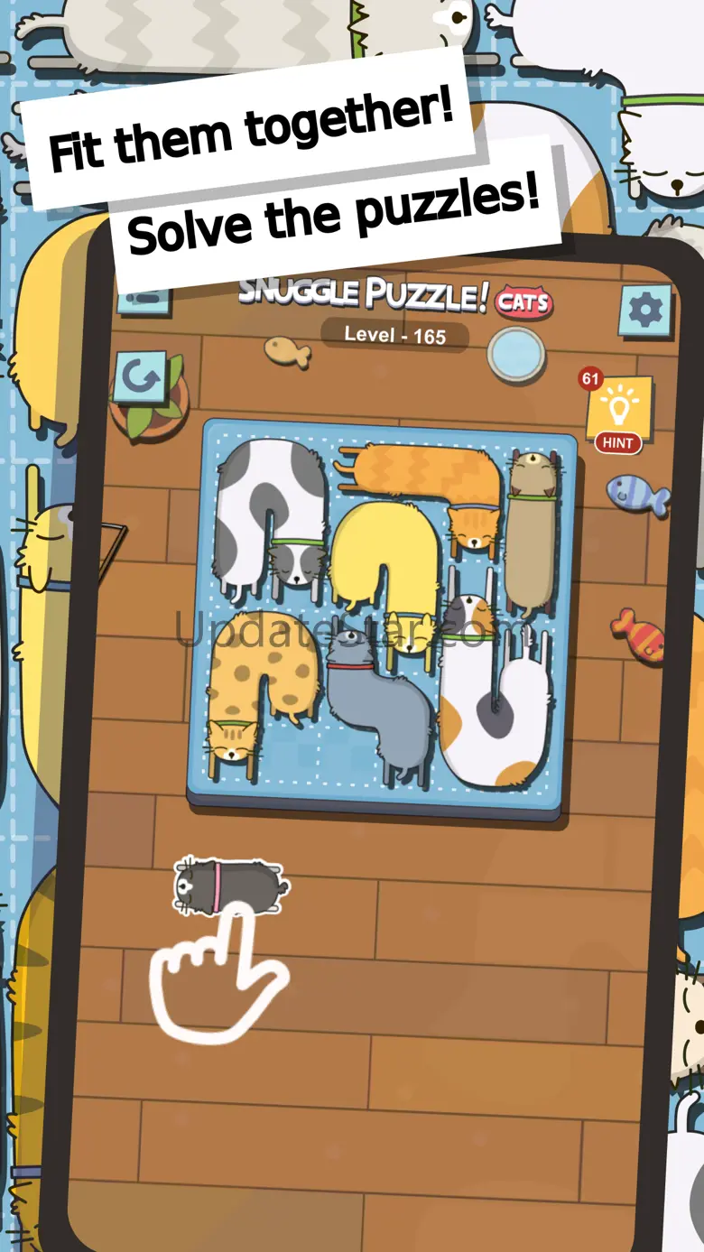 Snuggle Puzzle Cat Game 1.1