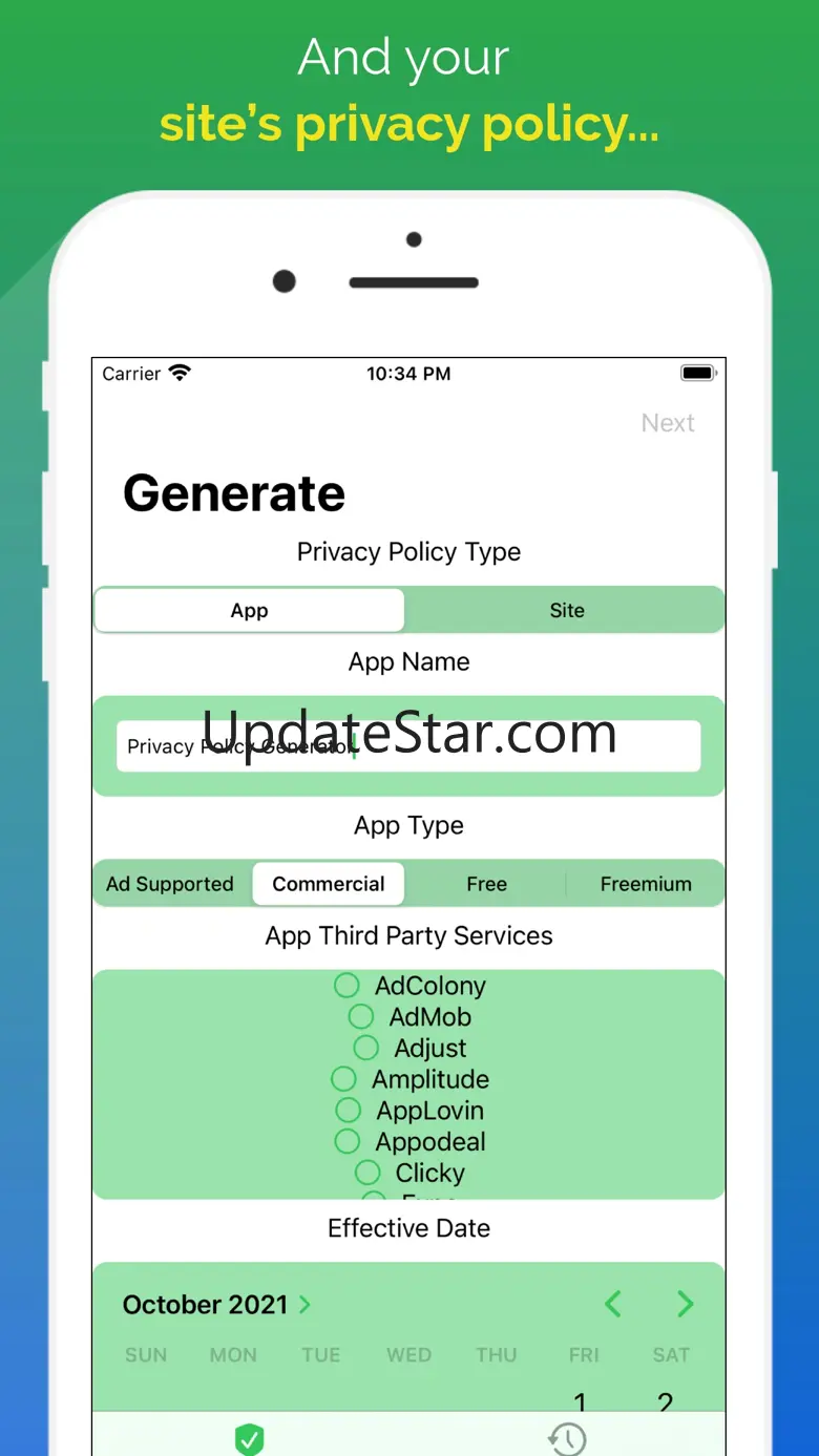 Privacy Policy Generator 1.3.1
