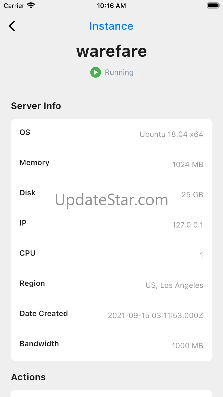 Vultr Manager 1.2