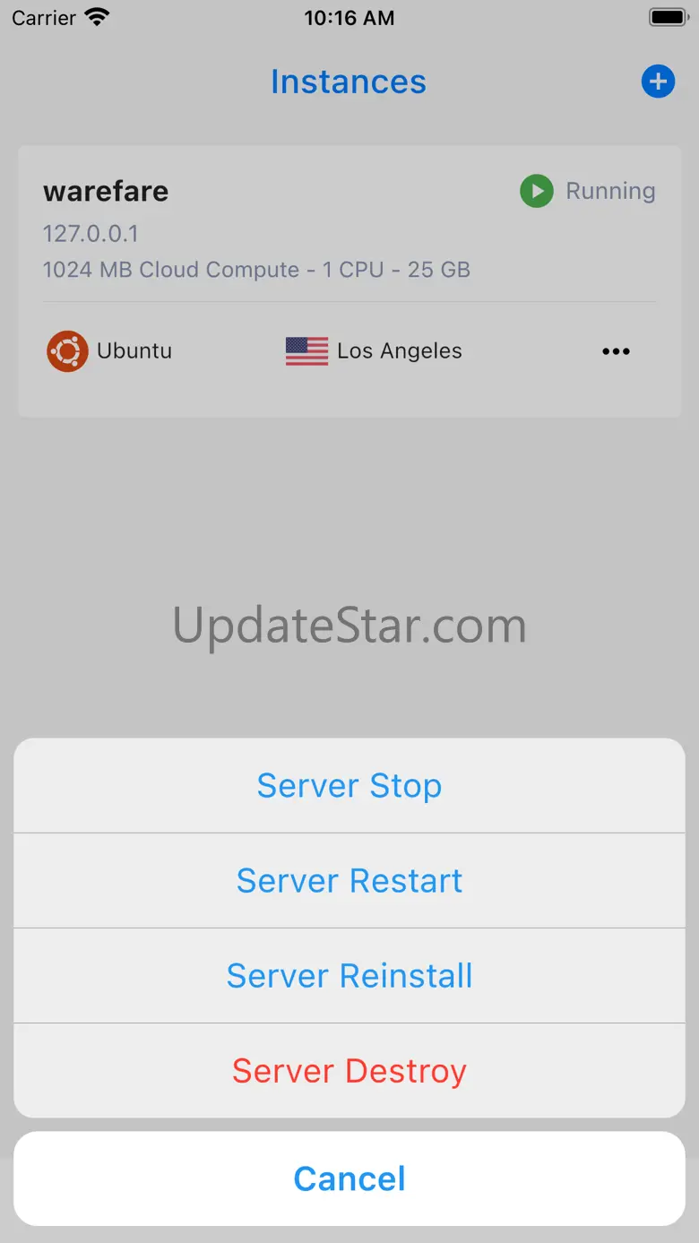 Vultr Manager 1.2