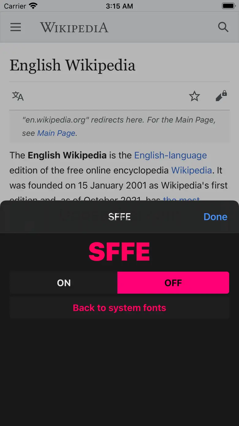 SFFE 1.14