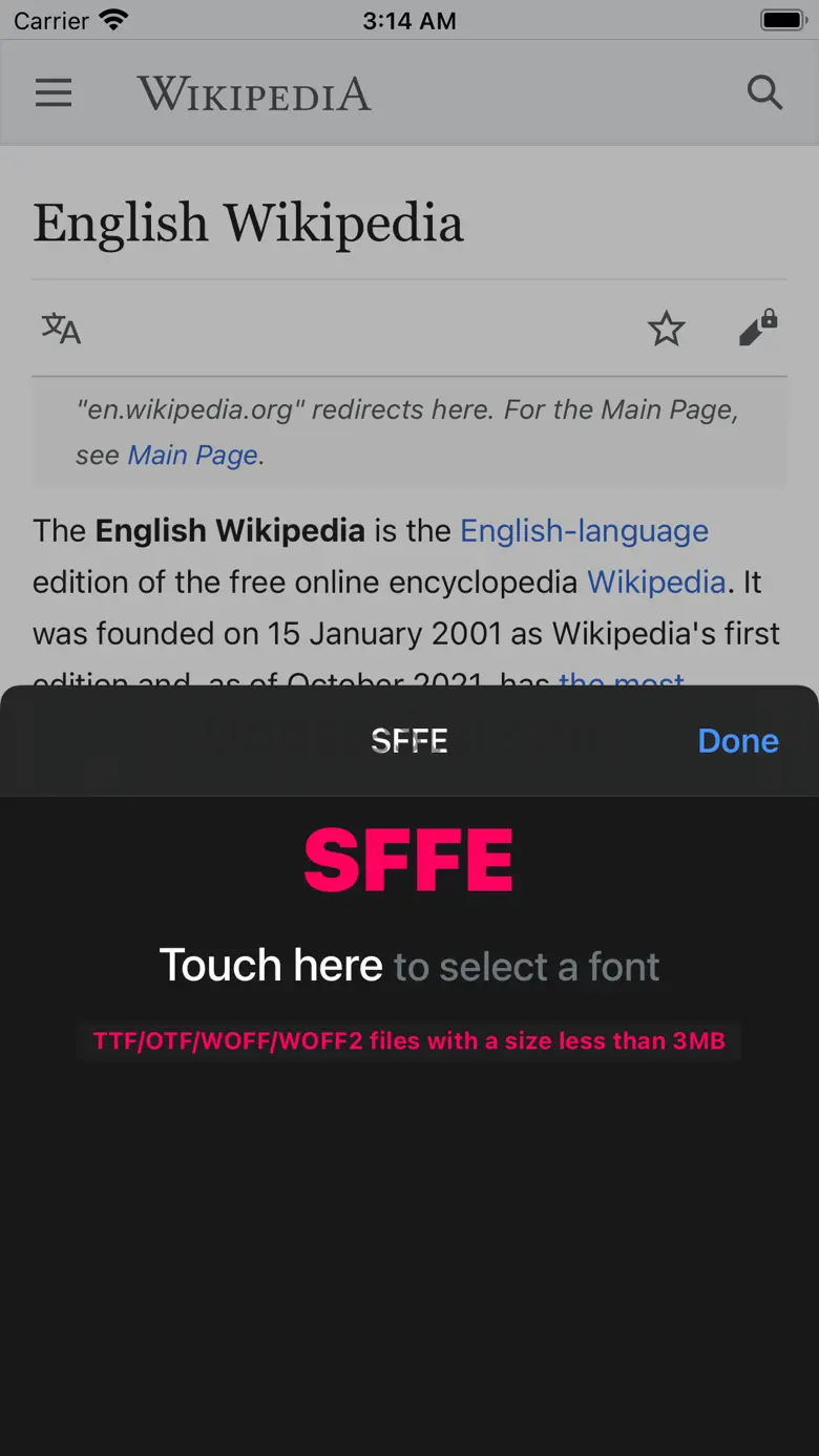 SFFE 1.14