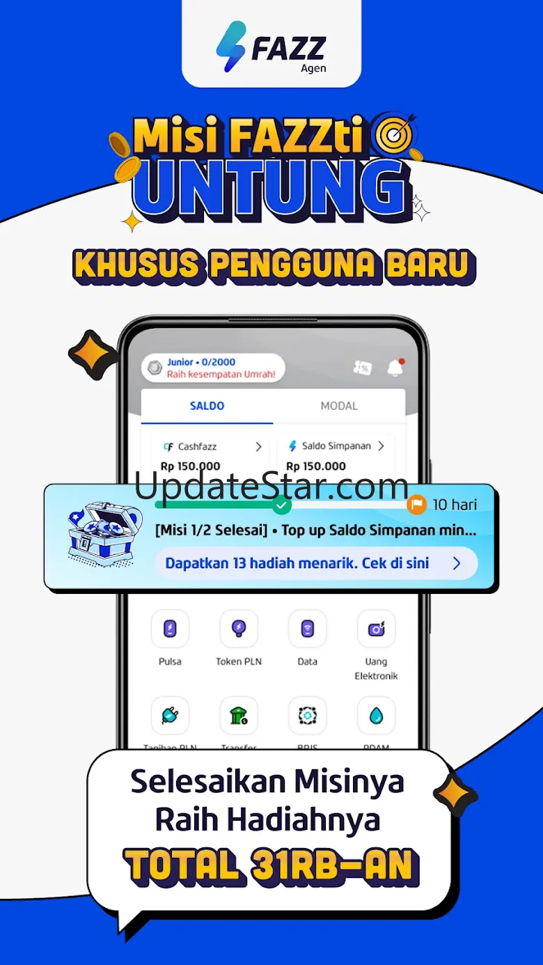 Fazz: Pulsa Tagihan Harga Agen 5.39.0