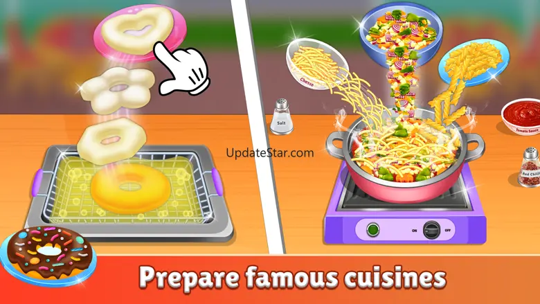 Fast Food Games:Cooking Street 2.0
