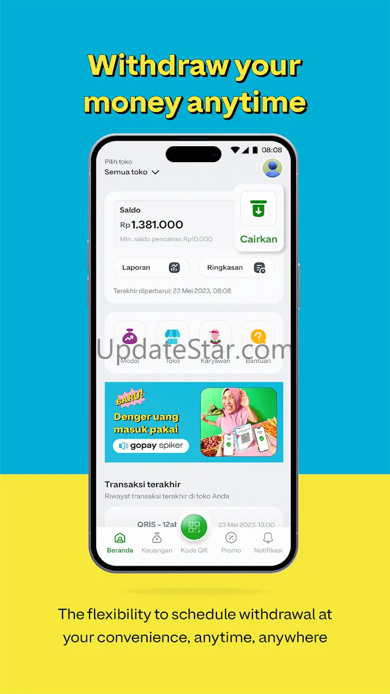GoPay Merchant: Accept QRIS 1.13.2