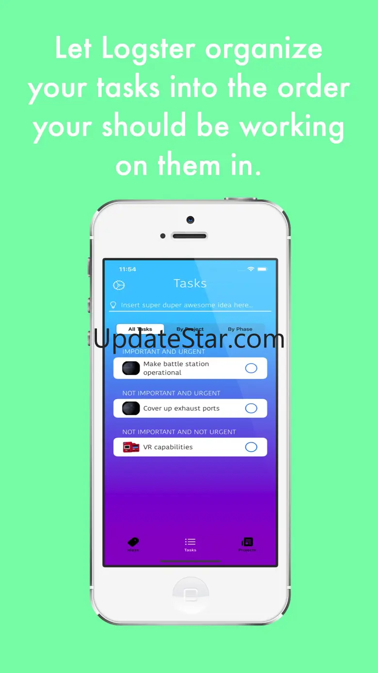 Logster - Ideation and Tasks 2.0.0