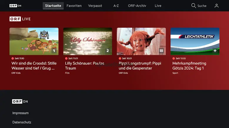 ORF ON