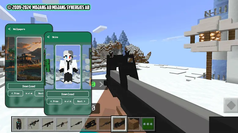 Weapon for minecraft 1.9.38