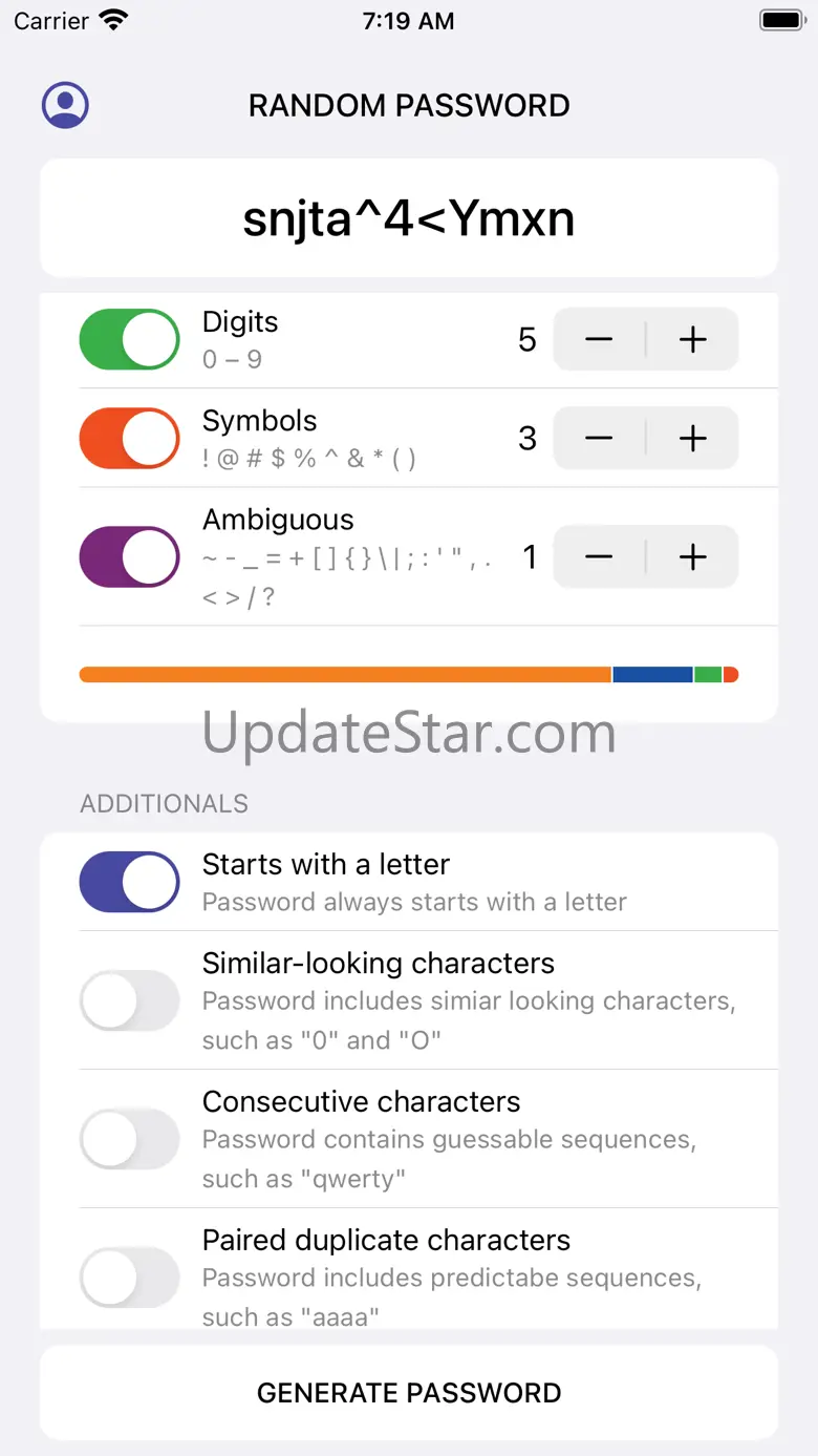 SafePass - Password Generator 1.0
