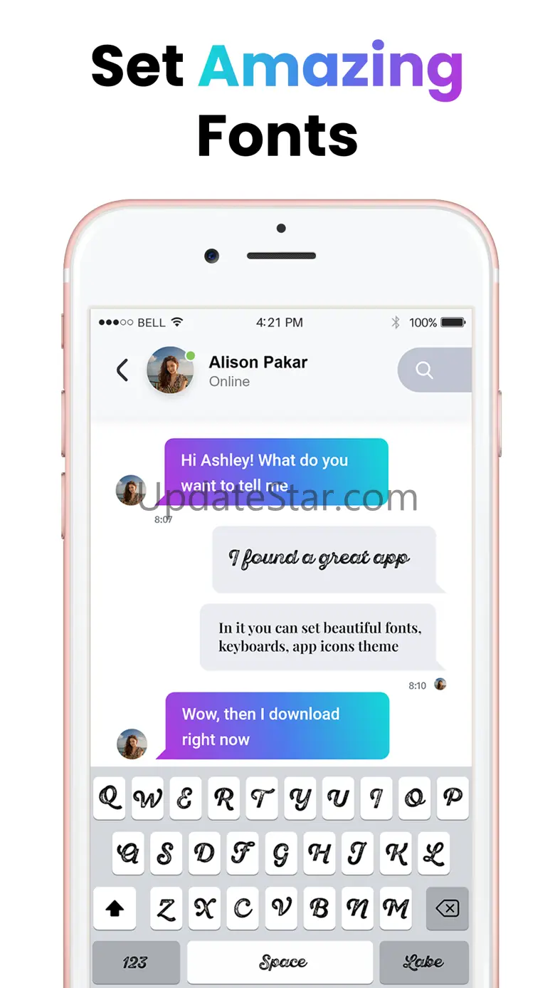 Fonts : Font Keyboard 1.5