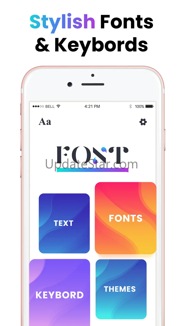 Fonts : Font Keyboard 1.5