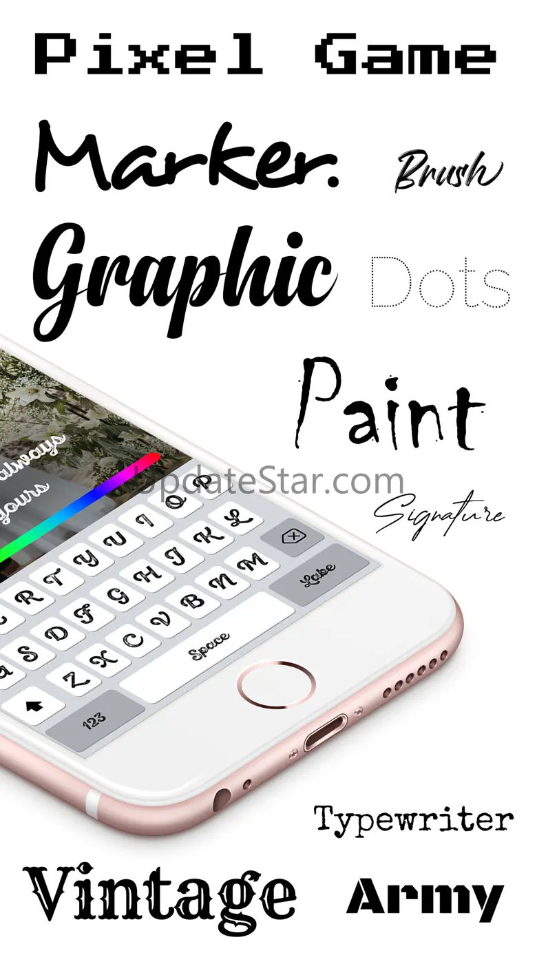 Fonts : Font Keyboard 1.5