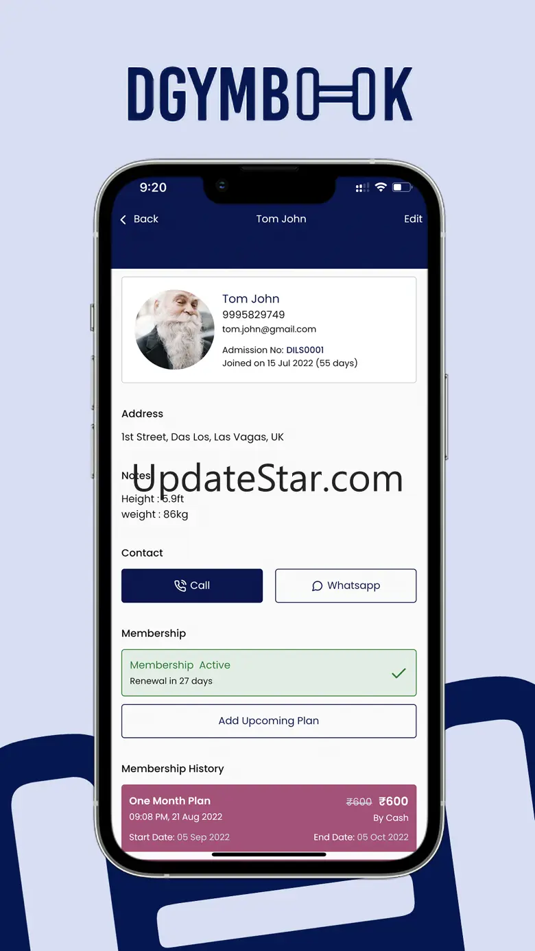 DGymBook Partner 1.6.3