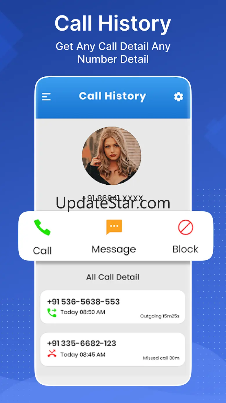Call History Any Number Detail Beta A1.1